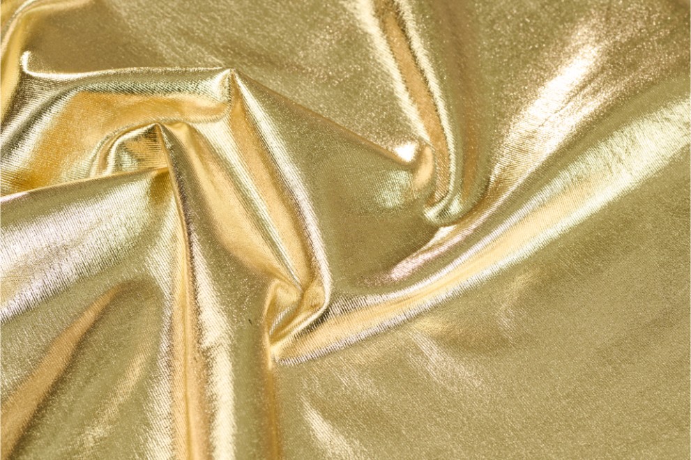 Plastering Foil on Single Jersey
